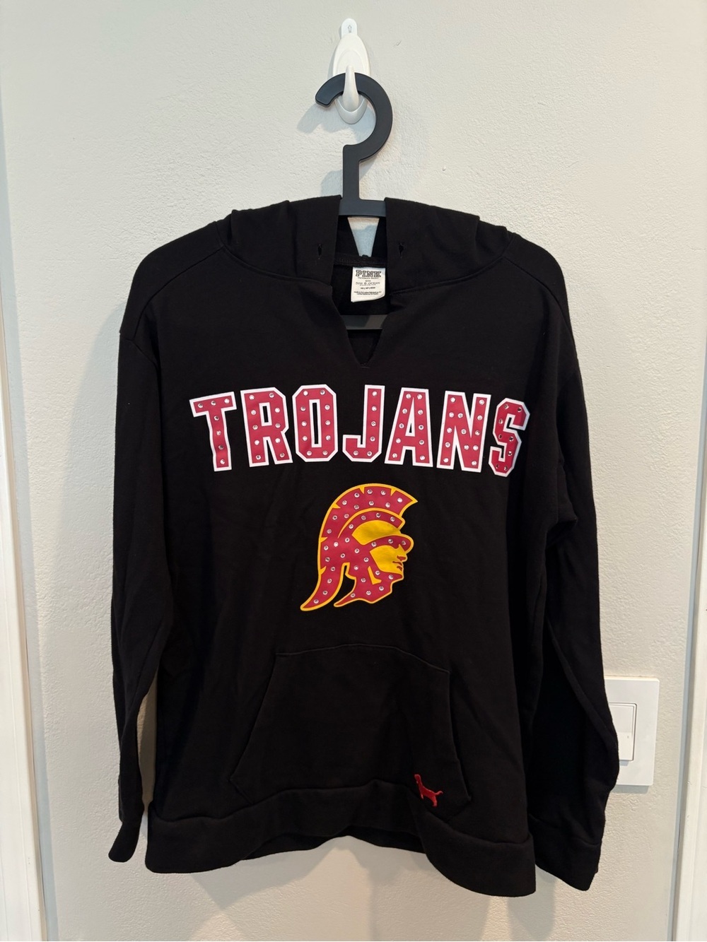 Victoria’s Secret PINK USC Trojans Lightweight Pullover Women’s Size XS EUC Rare